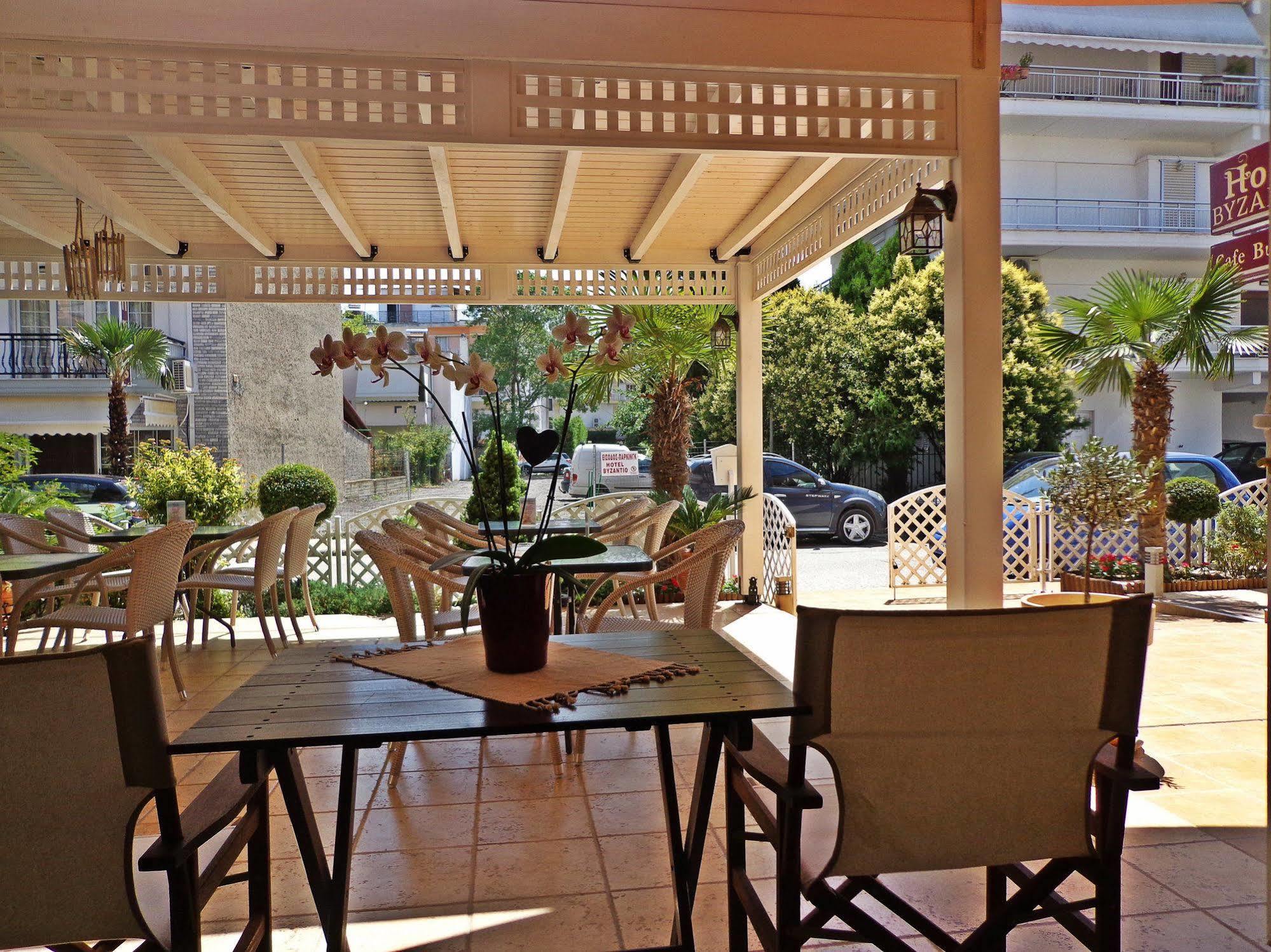 Hotel Vizantio Paralía エクステリア 写真